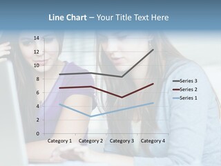 Teamwork Colorful Female PowerPoint Template