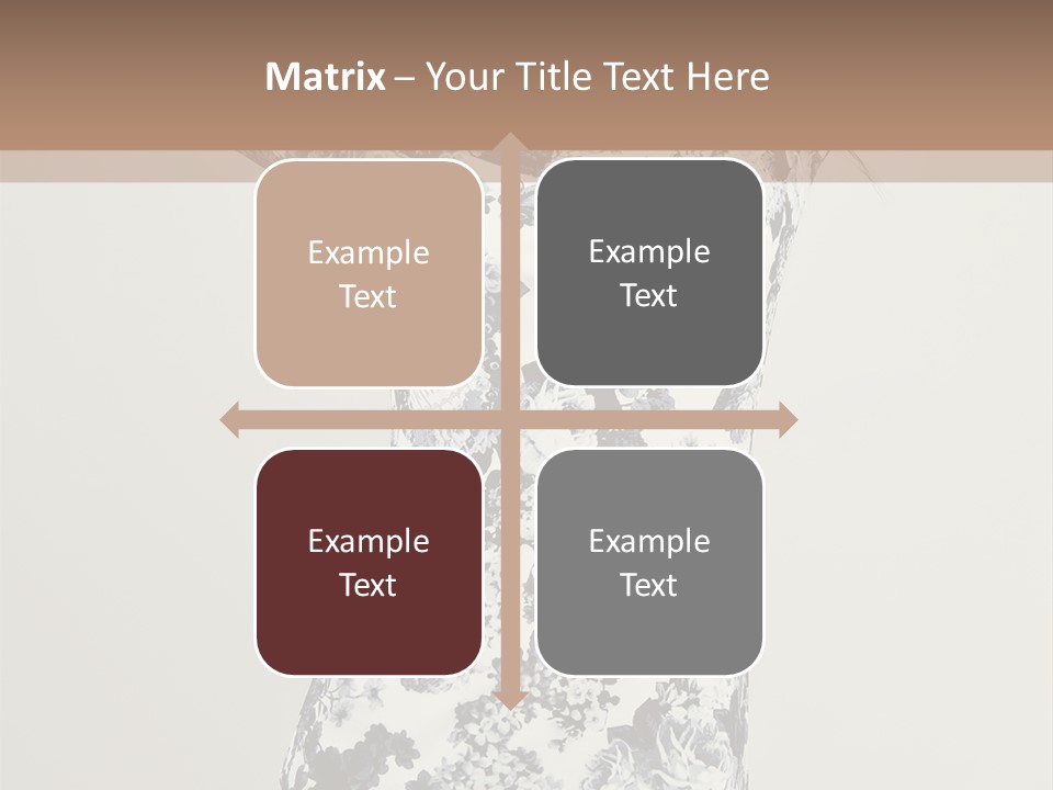 Adult Female People PowerPoint Template