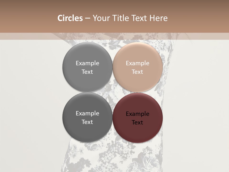 Adult Female People PowerPoint Template