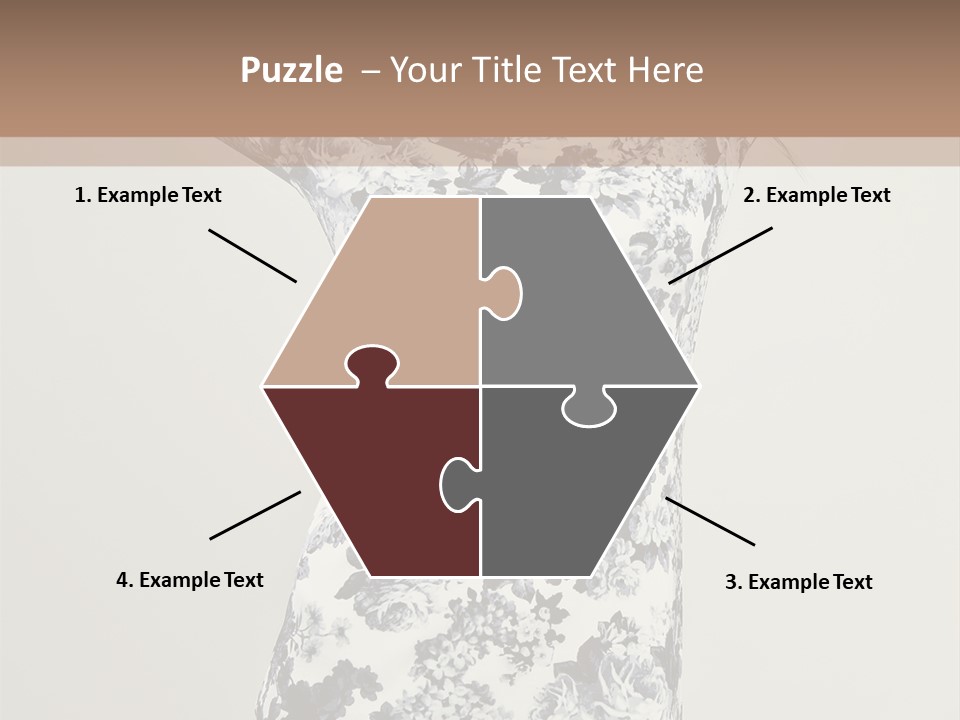 Adult Female People PowerPoint Template