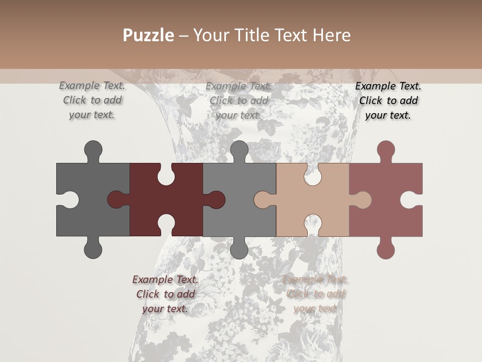 Adult Female People PowerPoint Template