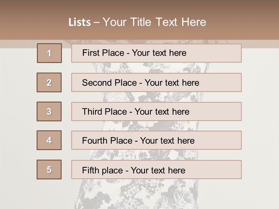 Adult Female People PowerPoint Template