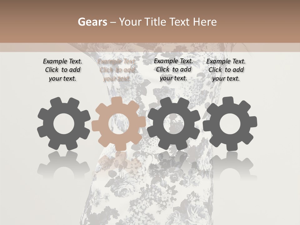 Adult Female People PowerPoint Template