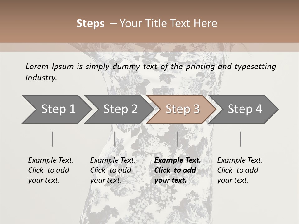 Adult Female People PowerPoint Template