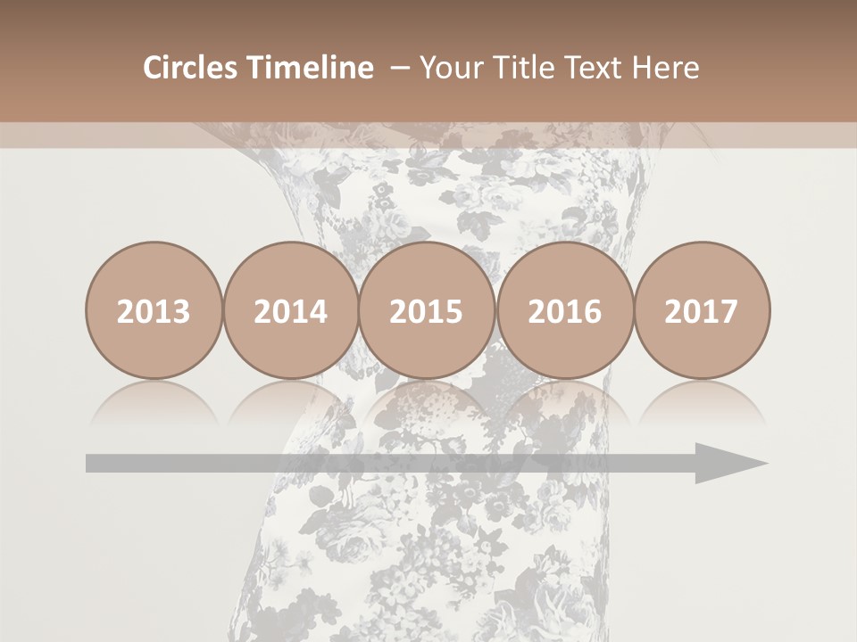 Adult Female People PowerPoint Template