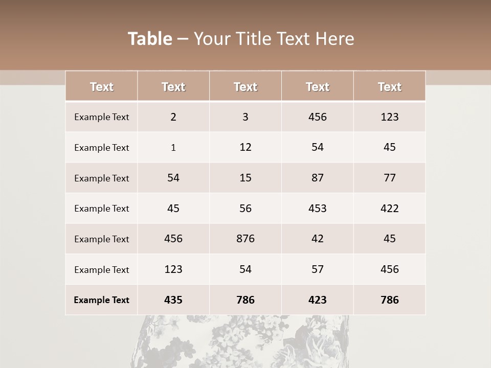 Adult Female People PowerPoint Template