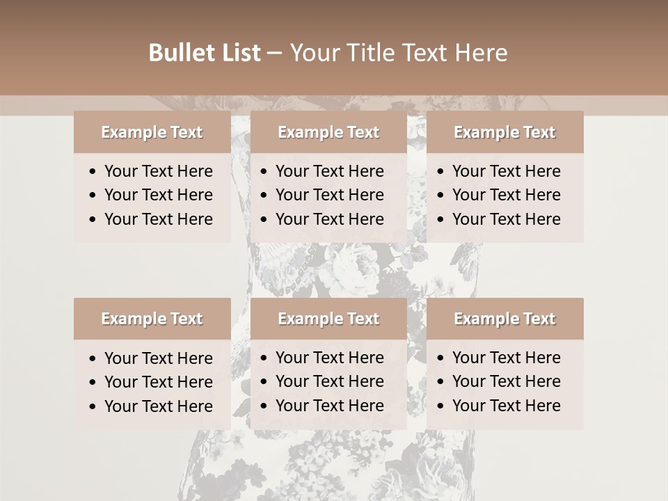 Adult Female People PowerPoint Template