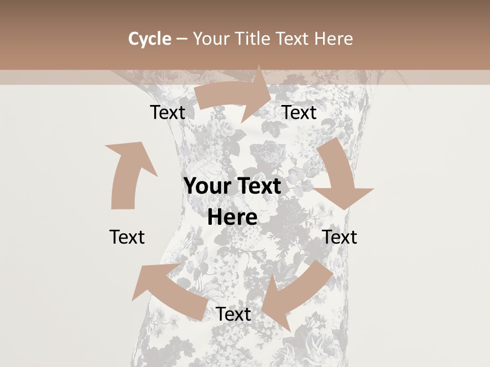 Adult Female People PowerPoint Template