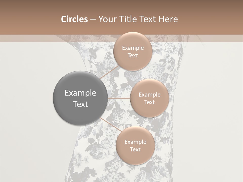 Adult Female People PowerPoint Template