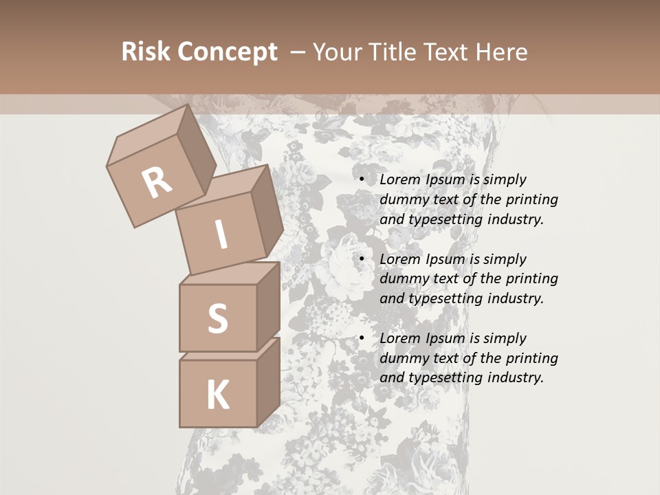 Adult Female People PowerPoint Template