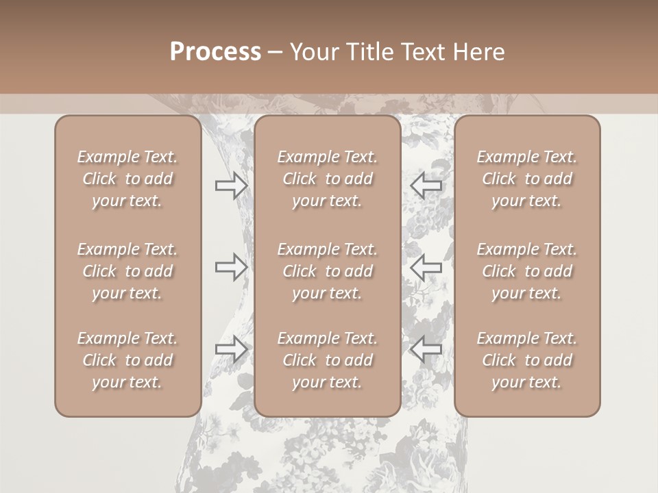 Adult Female People PowerPoint Template
