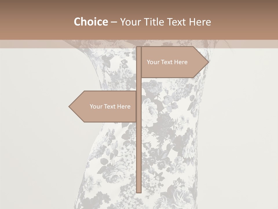 Adult Female People PowerPoint Template