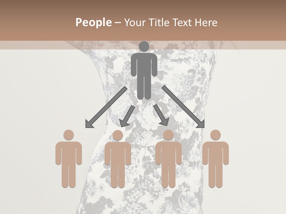 Adult Female People PowerPoint Template