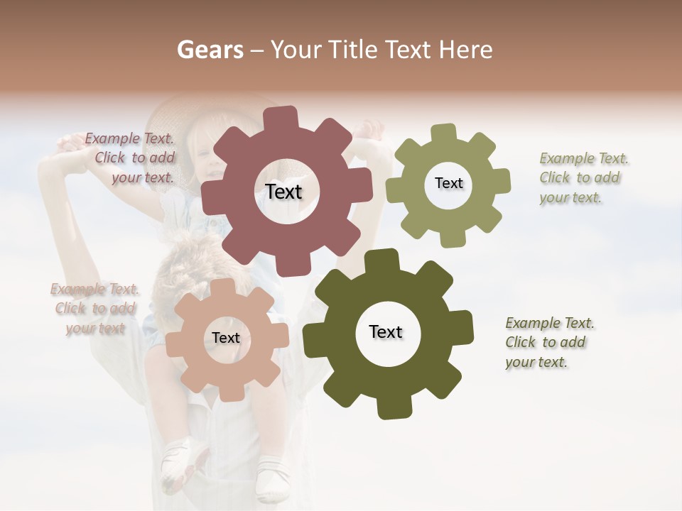 Sky Landscape Mountains PowerPoint Template