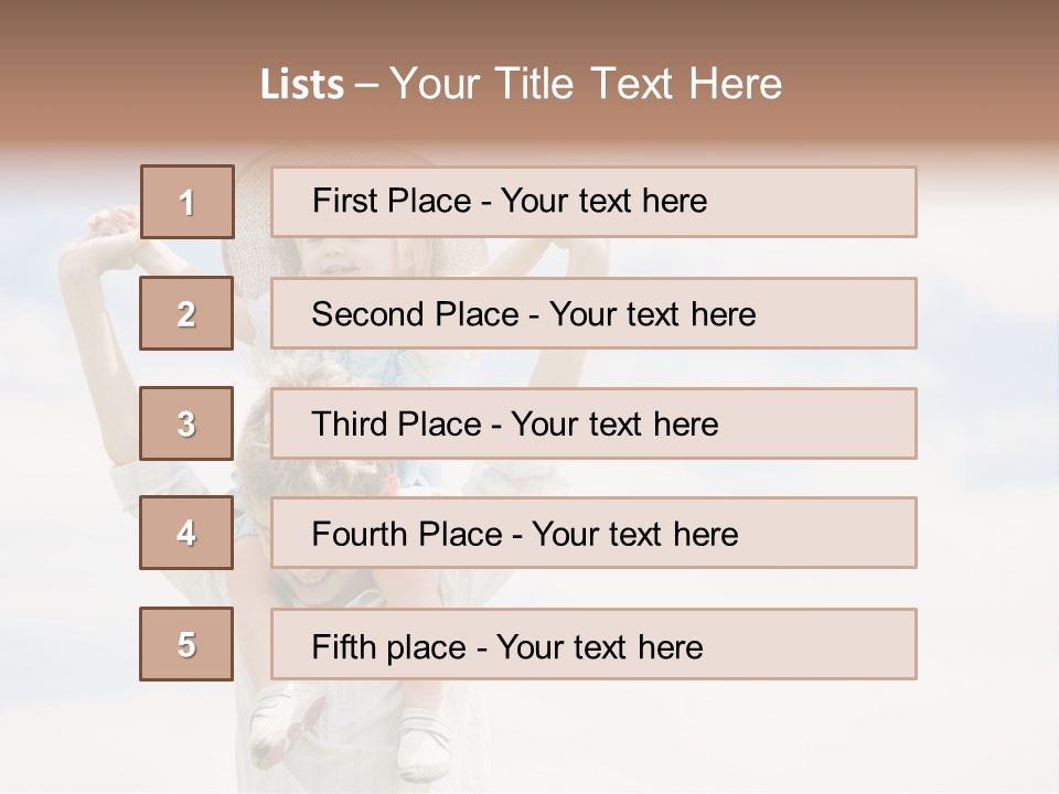 Sky Landscape Mountains PowerPoint Template