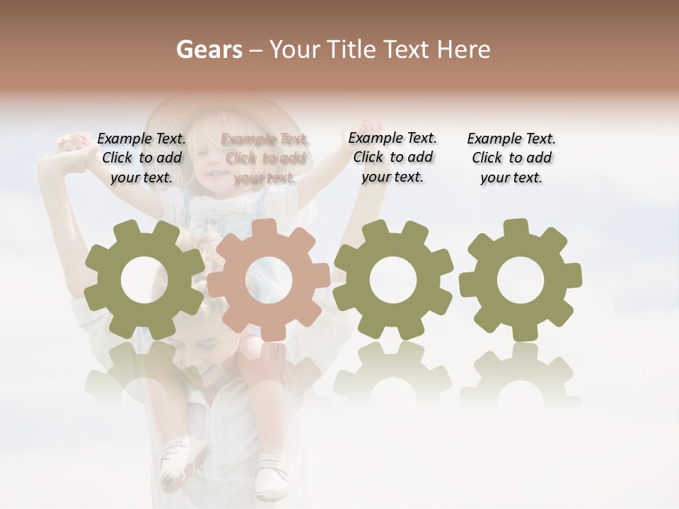 Sky Landscape Mountains PowerPoint Template