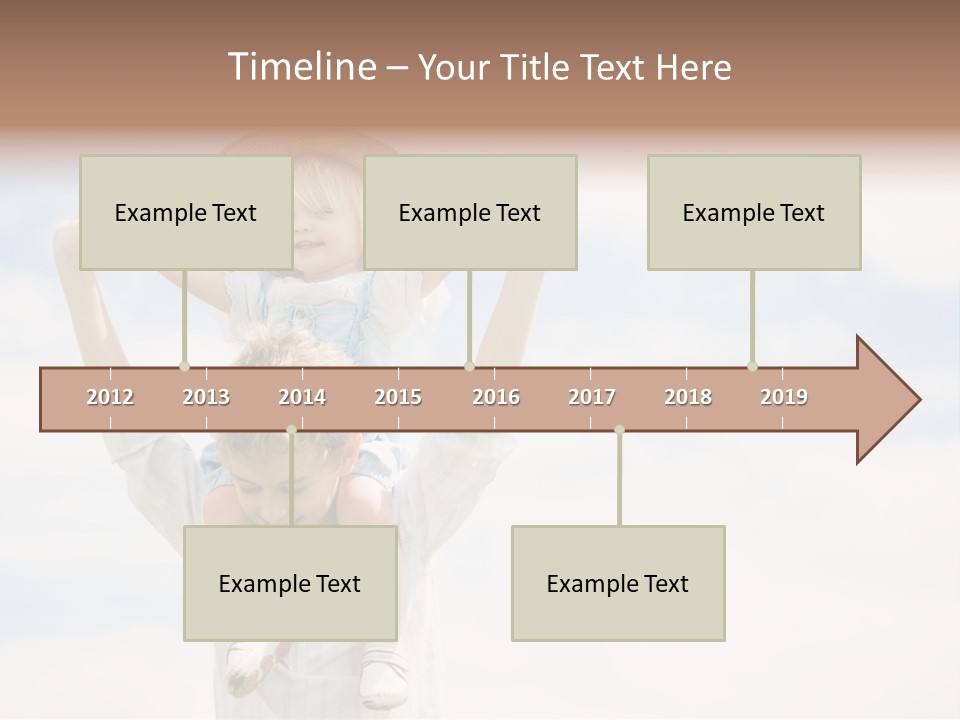 Sky Landscape Mountains PowerPoint Template
