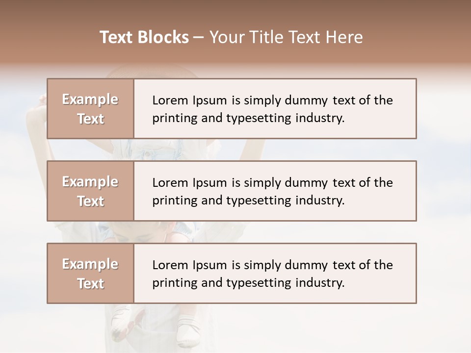 Sky Landscape Mountains PowerPoint Template