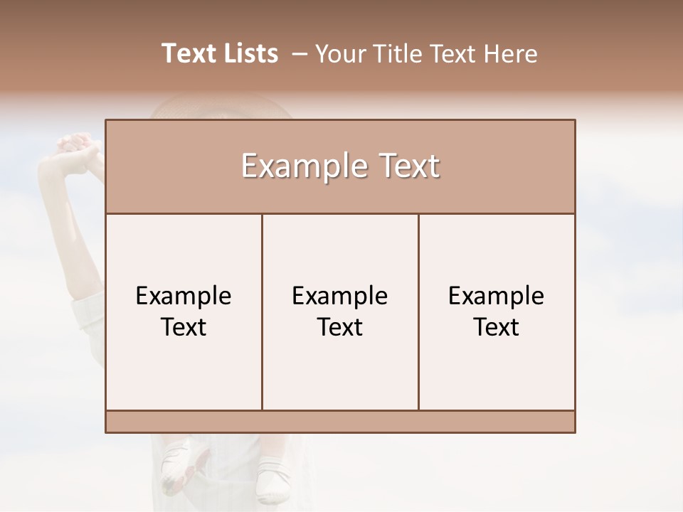 Sky Landscape Mountains PowerPoint Template