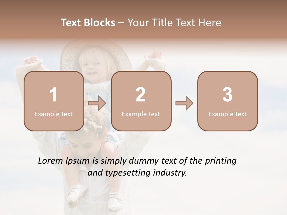Sky Landscape Mountains PowerPoint Template
