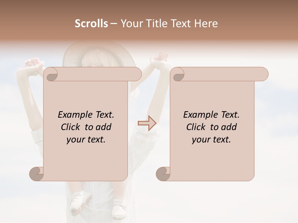 Sky Landscape Mountains PowerPoint Template