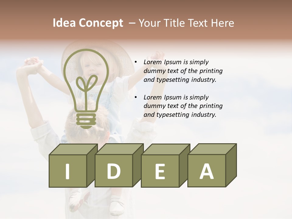 Sky Landscape Mountains PowerPoint Template