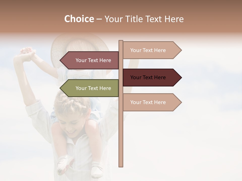 Sky Landscape Mountains PowerPoint Template