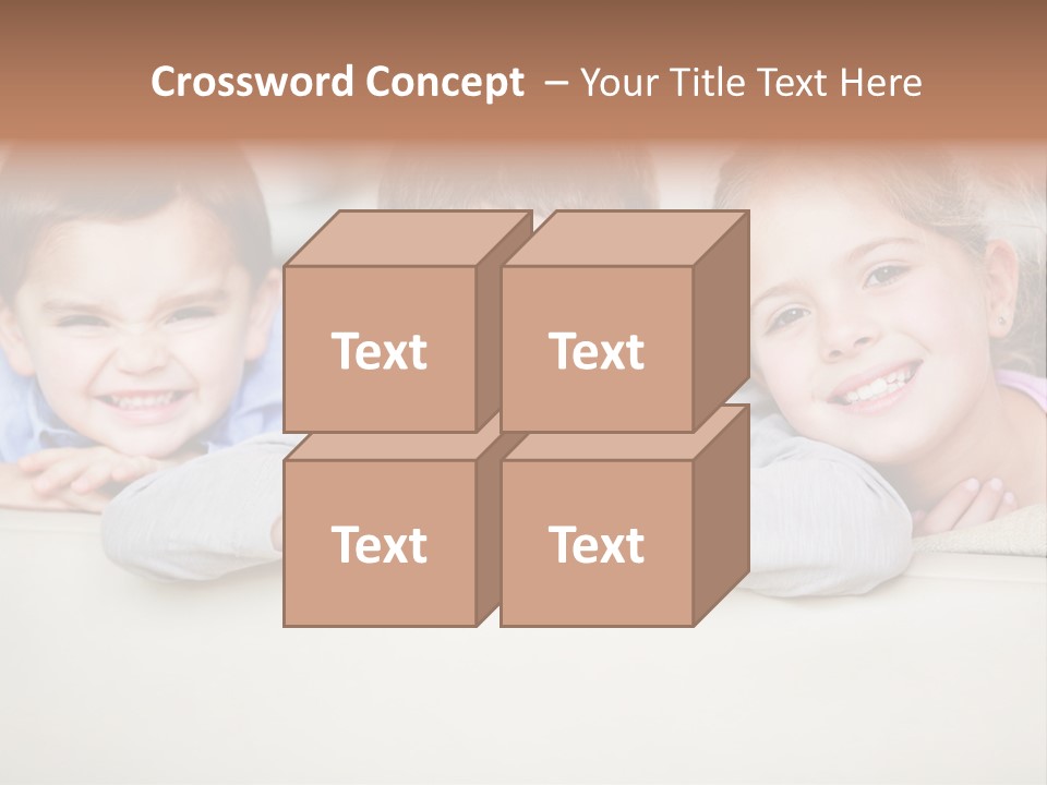 Latinamerican Content Girl PowerPoint Template