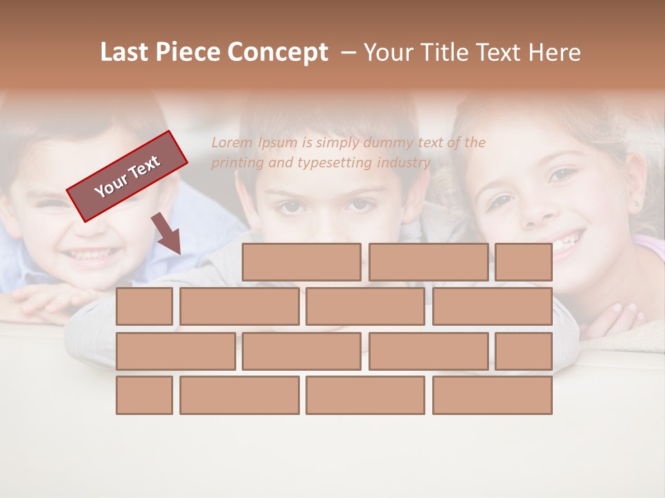Latinamerican Content Girl PowerPoint Template