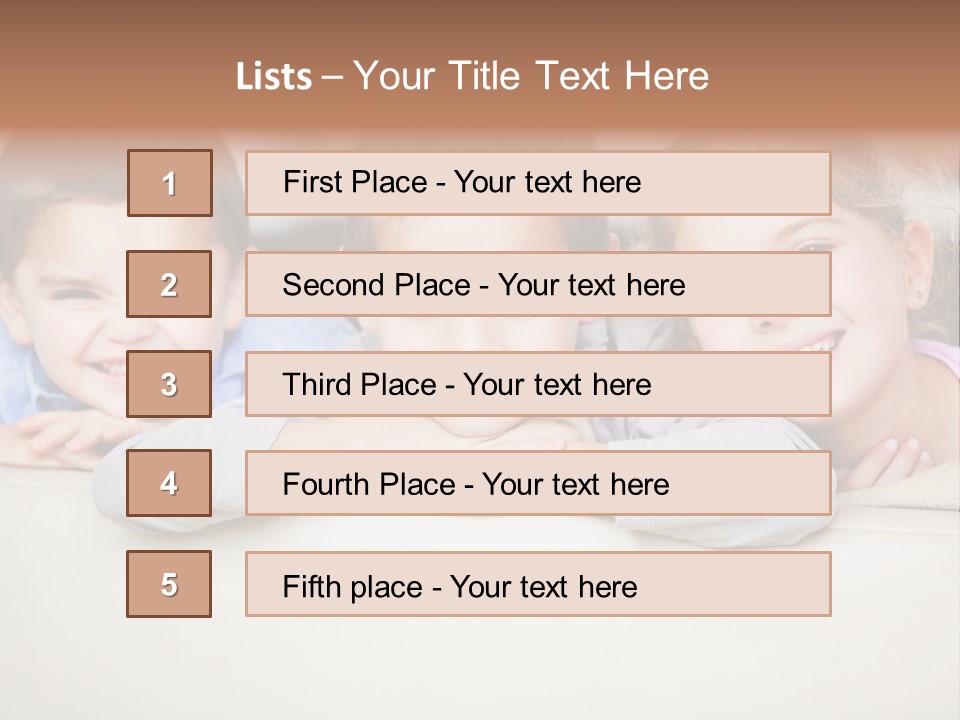 Latinamerican Content Girl PowerPoint Template