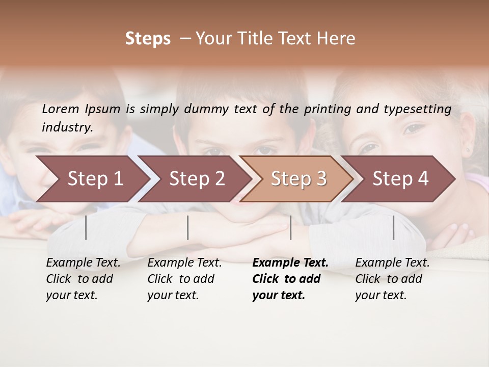 Latinamerican Content Girl PowerPoint Template