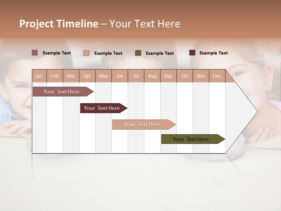 Latinamerican Content Girl PowerPoint Template