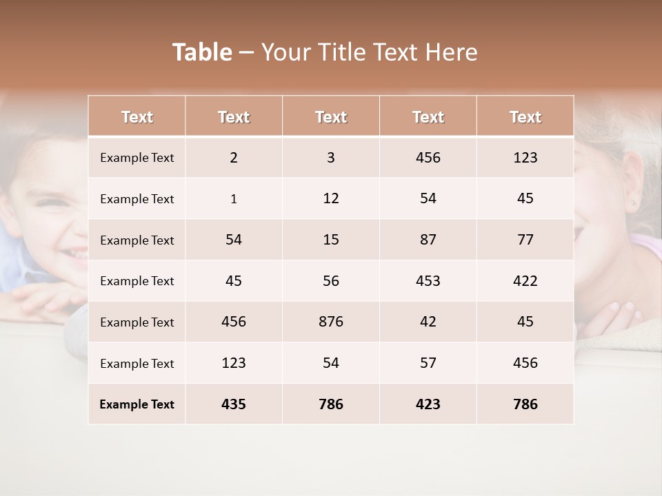 Latinamerican Content Girl PowerPoint Template