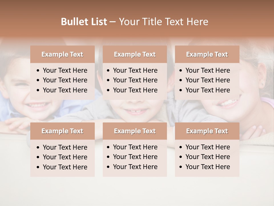 Latinamerican Content Girl PowerPoint Template