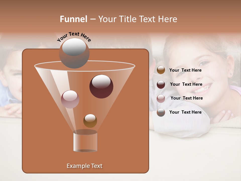 Latinamerican Content Girl PowerPoint Template