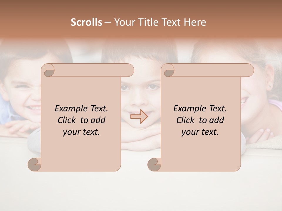 Latinamerican Content Girl PowerPoint Template