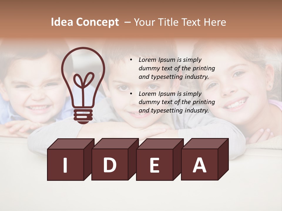 Latinamerican Content Girl PowerPoint Template