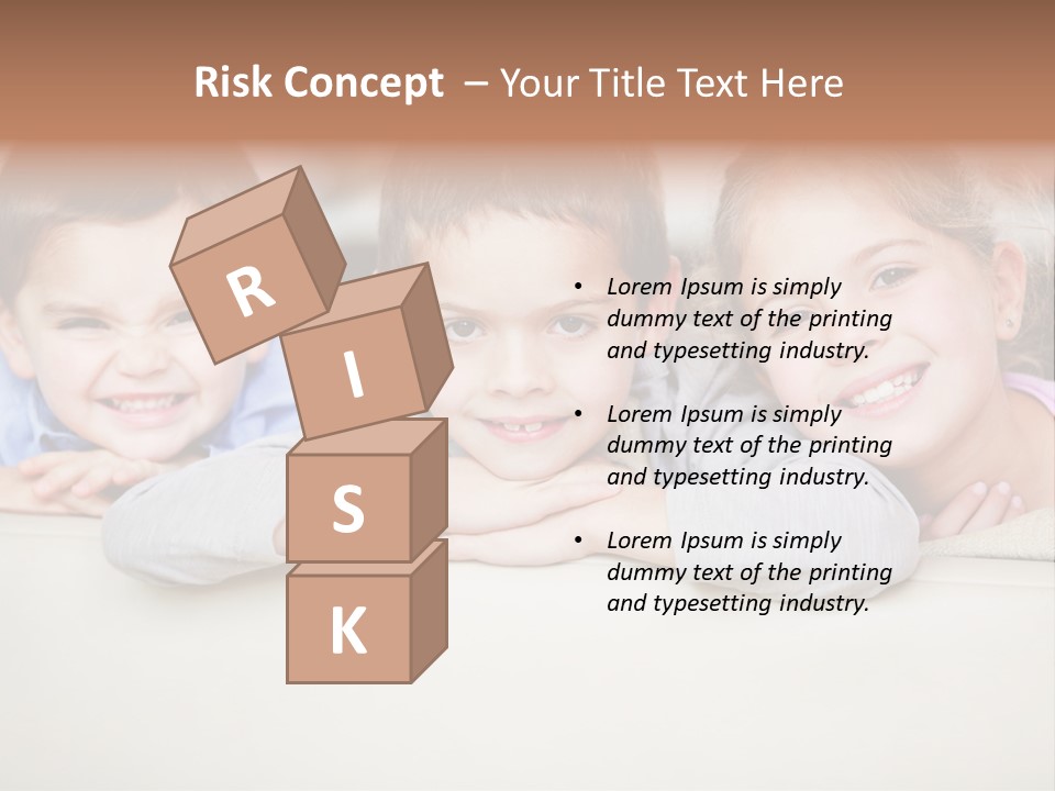 Latinamerican Content Girl PowerPoint Template