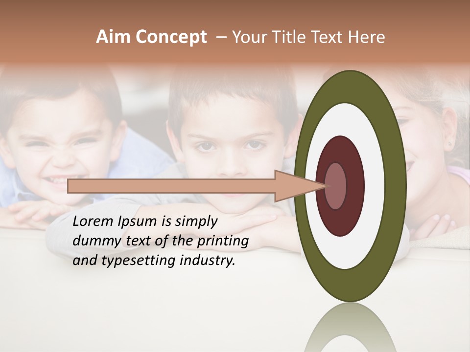 Latinamerican Content Girl PowerPoint Template