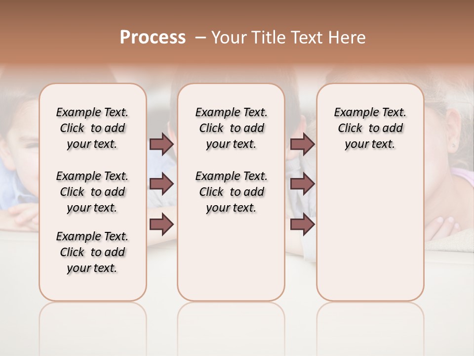 Latinamerican Content Girl PowerPoint Template