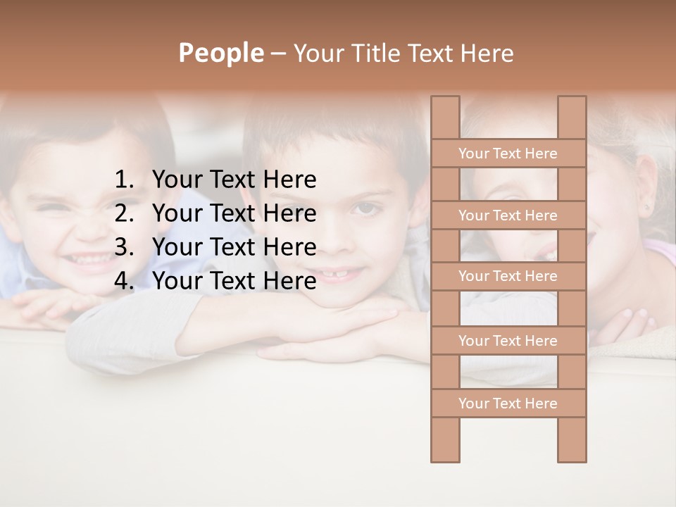 Latinamerican Content Girl PowerPoint Template