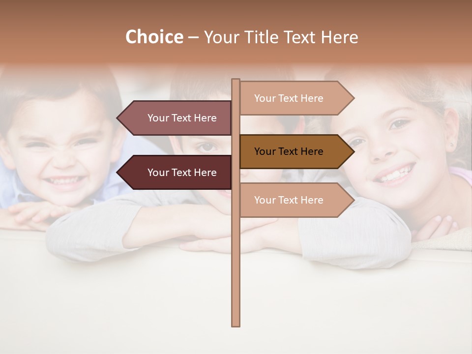 Latinamerican Content Girl PowerPoint Template