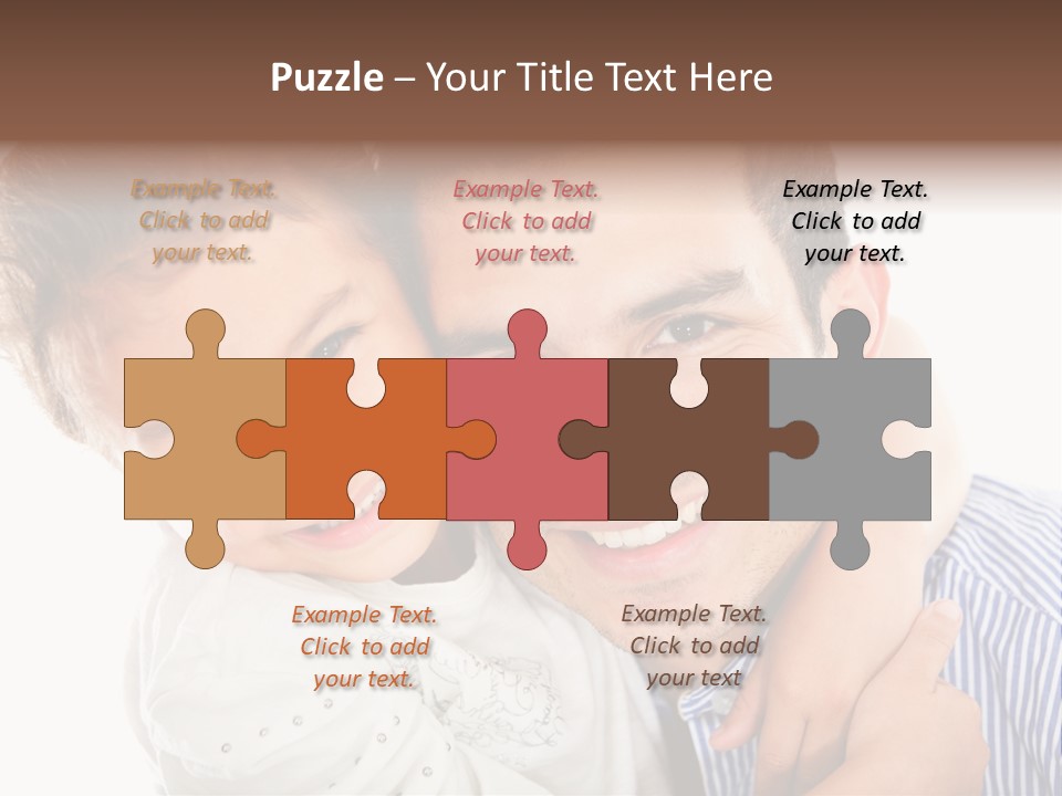 Celebrating Childhood Affectionate PowerPoint Template