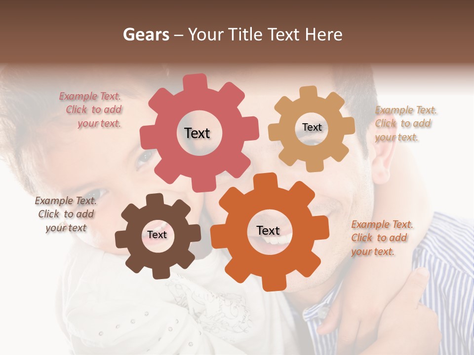 Celebrating Childhood Affectionate PowerPoint Template