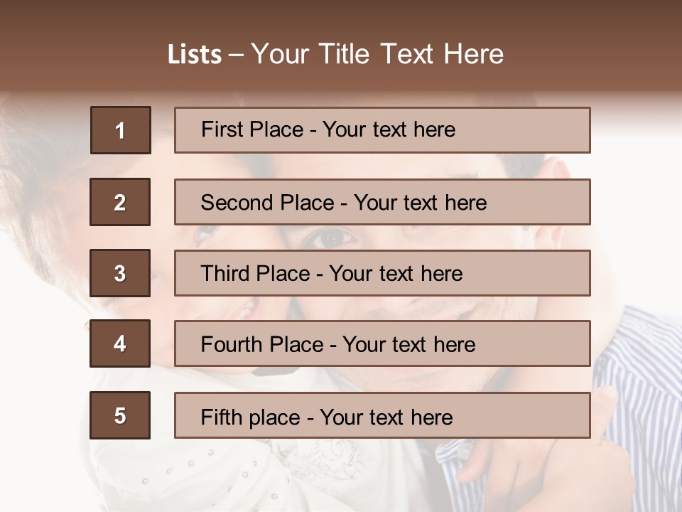 Celebrating Childhood Affectionate PowerPoint Template