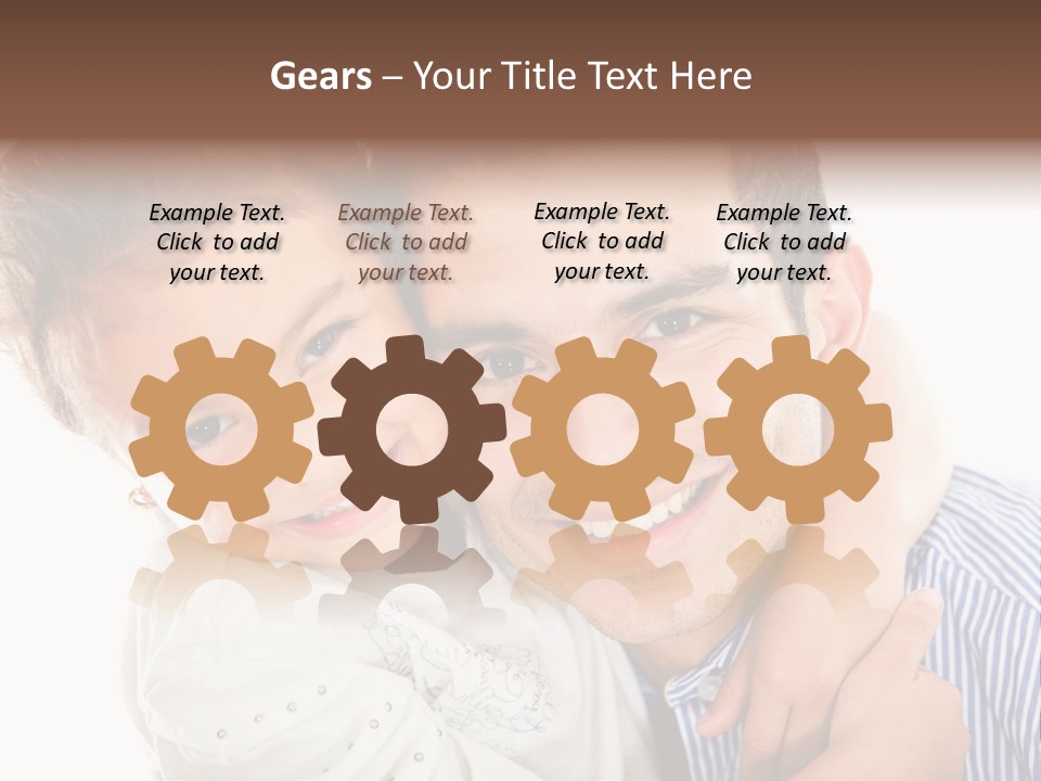 Celebrating Childhood Affectionate PowerPoint Template