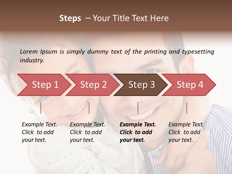 Celebrating Childhood Affectionate PowerPoint Template
