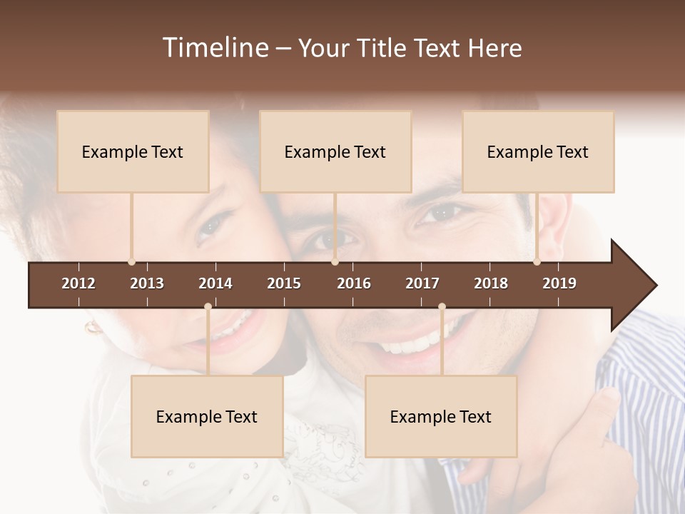 Celebrating Childhood Affectionate PowerPoint Template