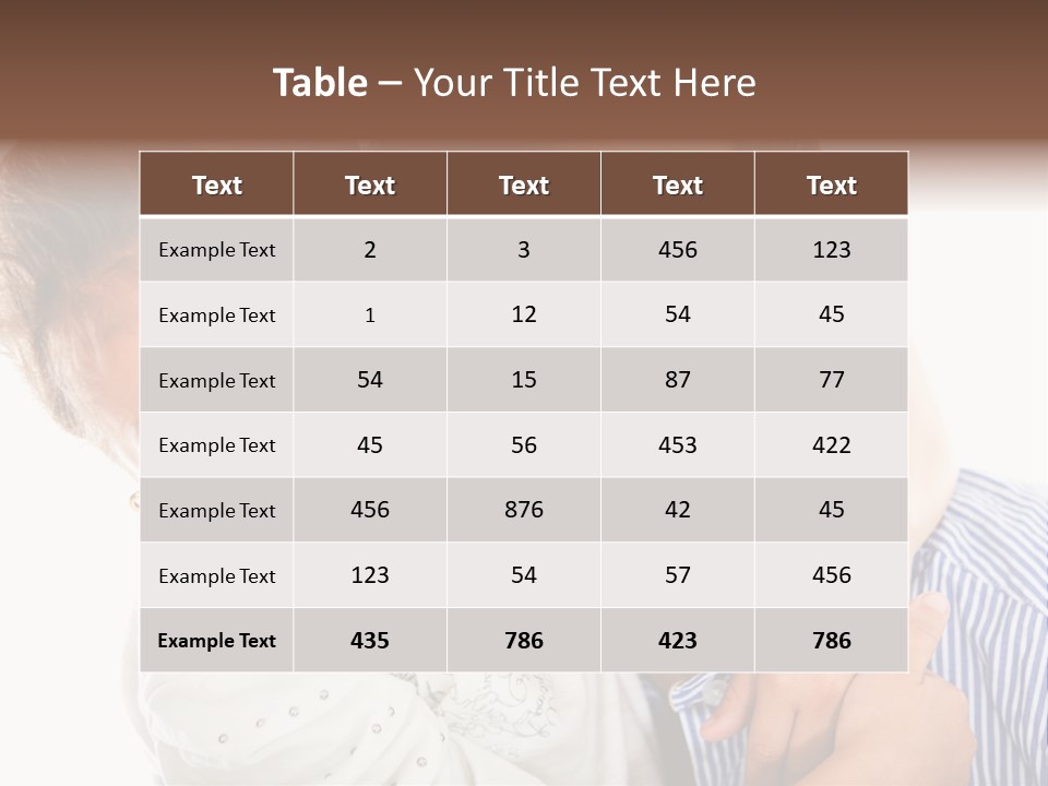 Celebrating Childhood Affectionate PowerPoint Template