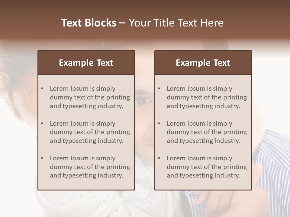 Celebrating Childhood Affectionate PowerPoint Template